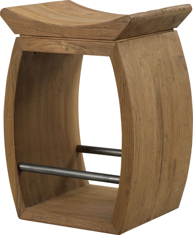 Dillway Brown Accent Stool