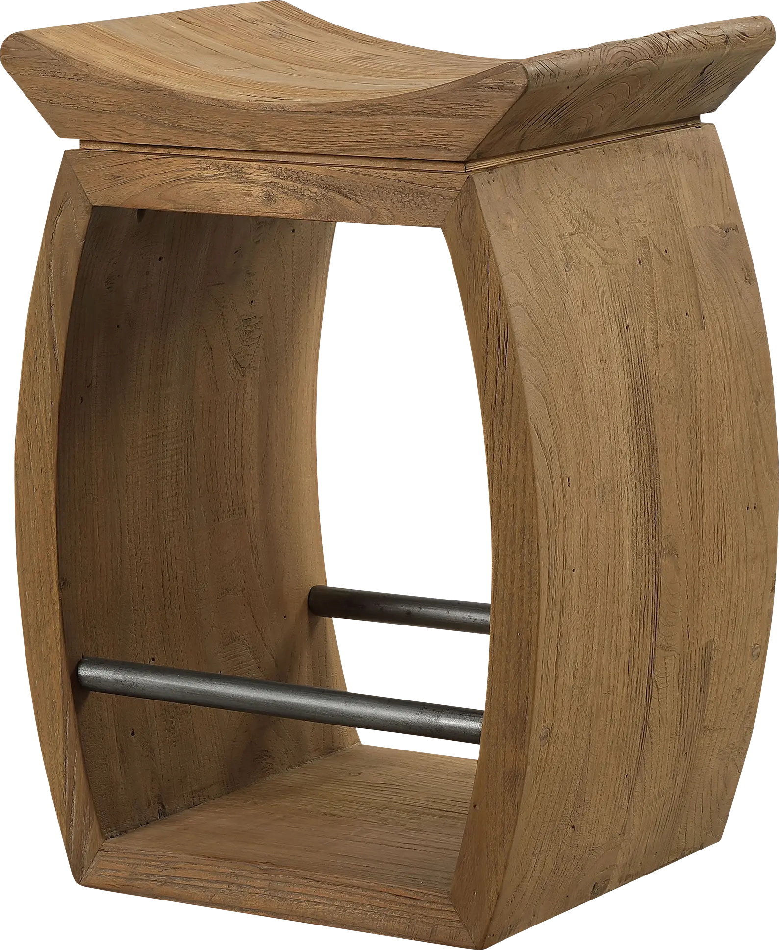 Dillway Brown Accent Stool