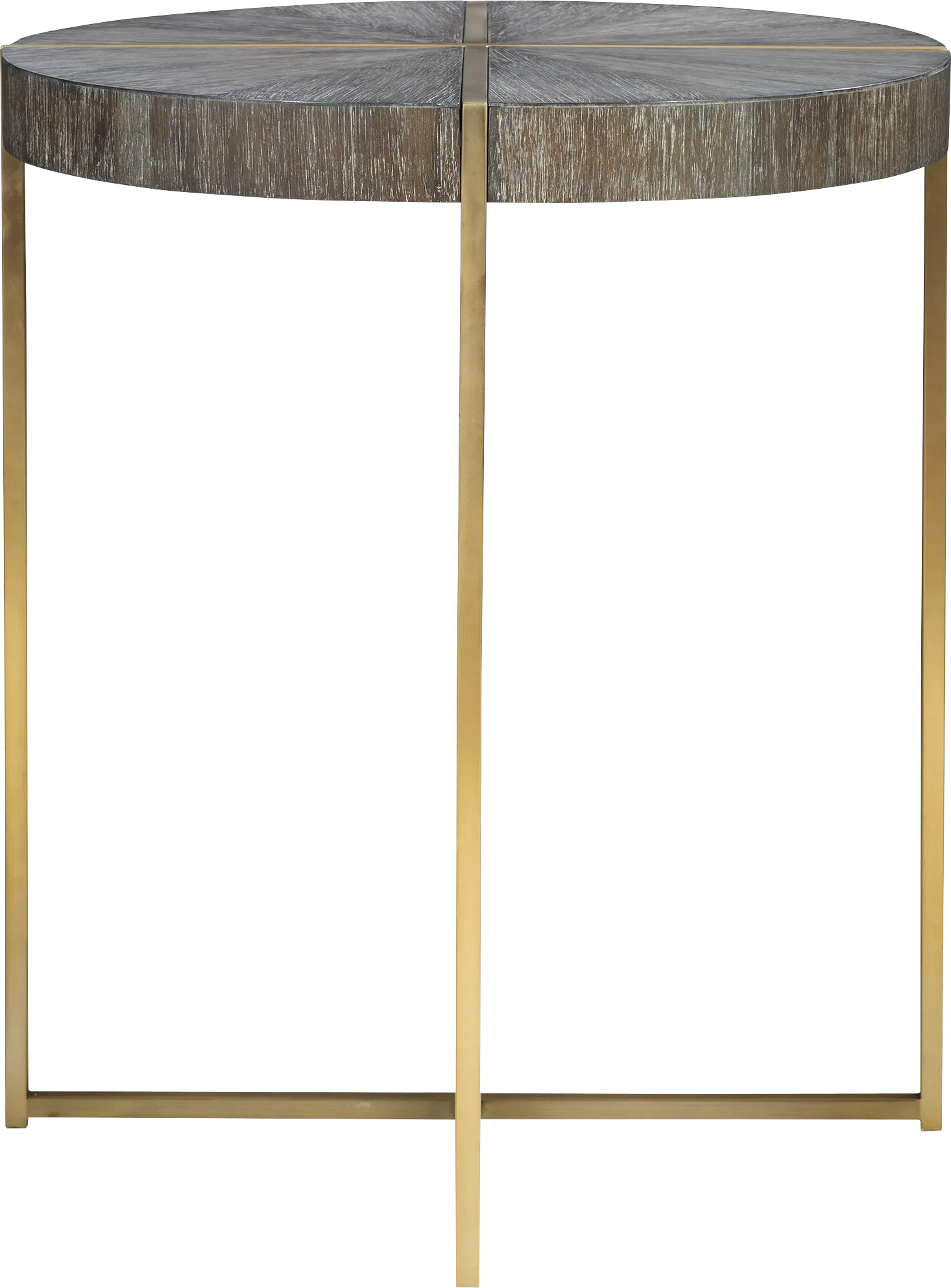 Hansard Brown Accent Table