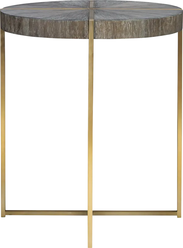 Hansard Brown Accent Table