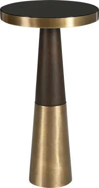 Ballston Brass Accent Table