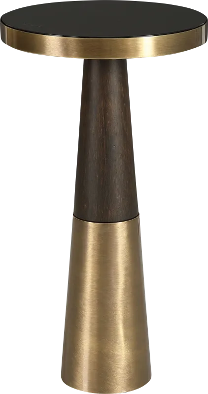 Ballston Brass Accent Table