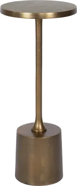 Debbinshire Brass Accent Table