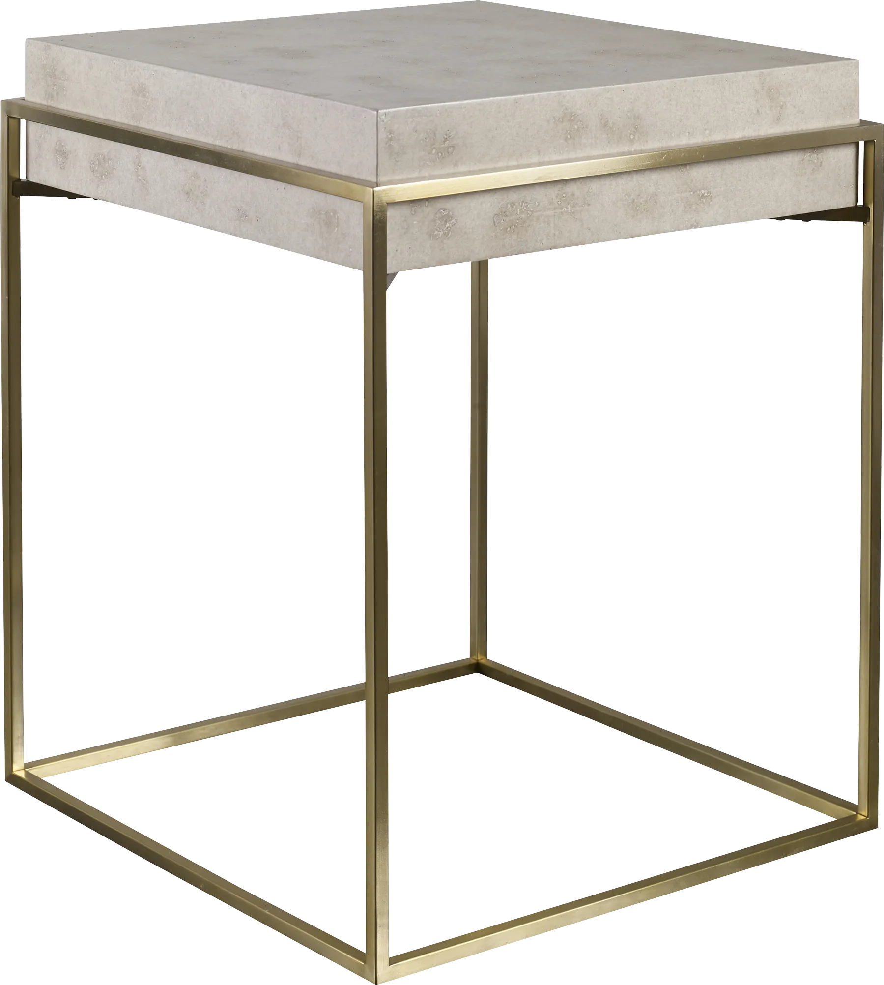 Torgerson Ivory Accent Table - Image 1
