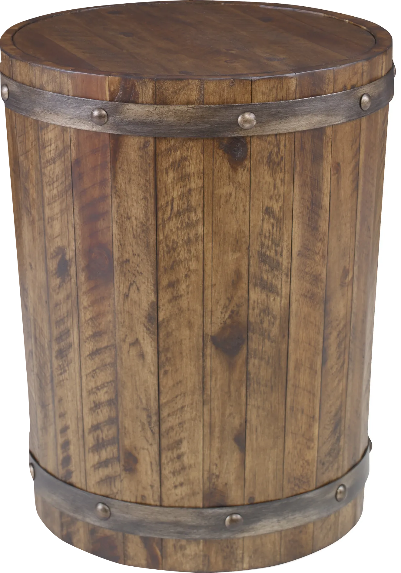 Dolmane Brown Side Table - Thumbnail - Image 1