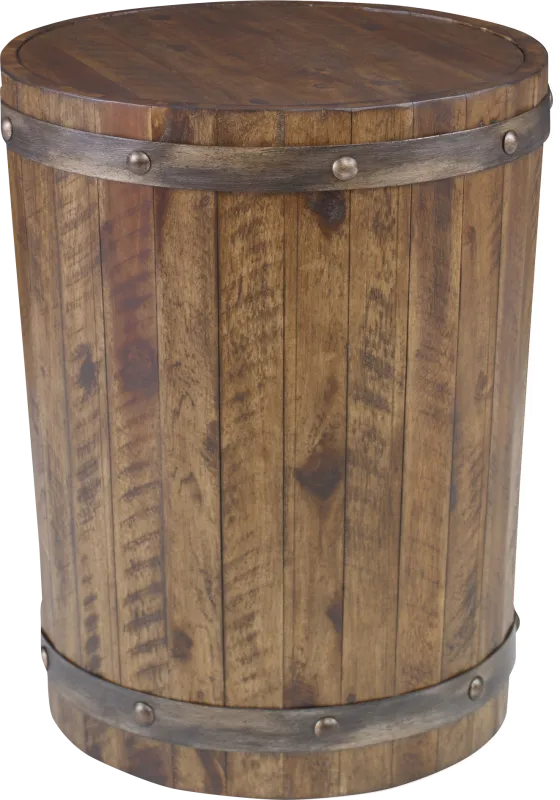 Dolmane Brown Side Table