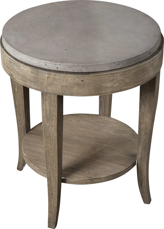 Herndale Gray Accent Table