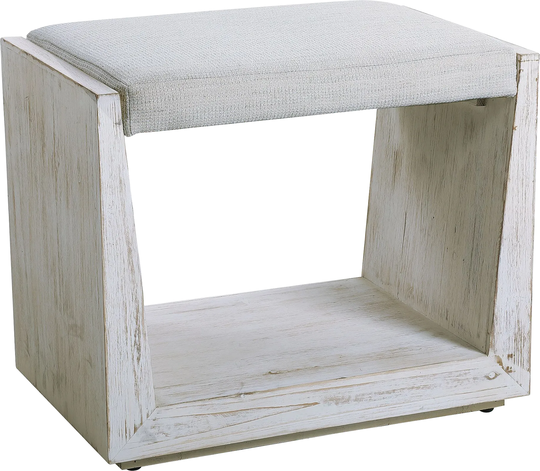 Dilcrest White Bench - Thumbnail - Image 1