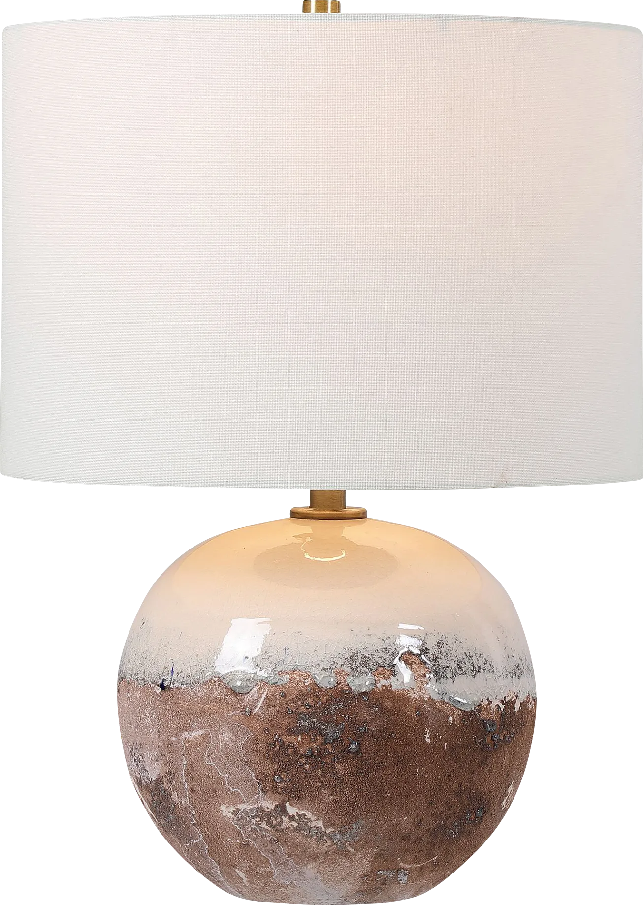 Garden Ridge Rust Lamp - Image 1