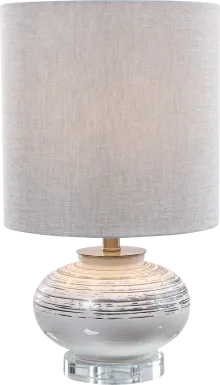 Garden Post White Lamp