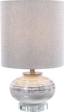 Garden Post White Lamp