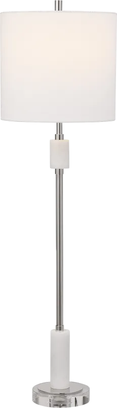 Genesee Lane White Lamp