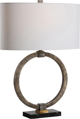 Flintbrook Circle Bronze Lamp