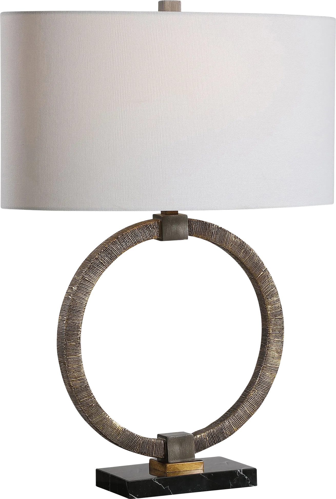 Flintbrook Circle Bronze Lamp - Image 1