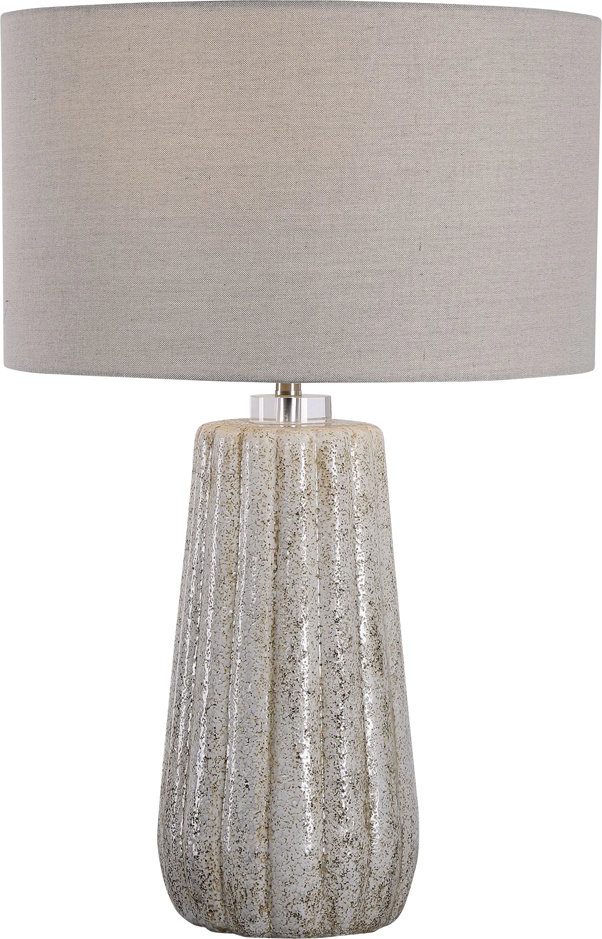 Foxclover Taupe Lamp