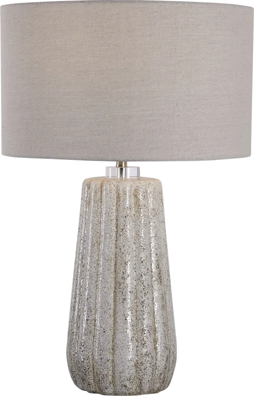 Foxclover Taupe Lamp