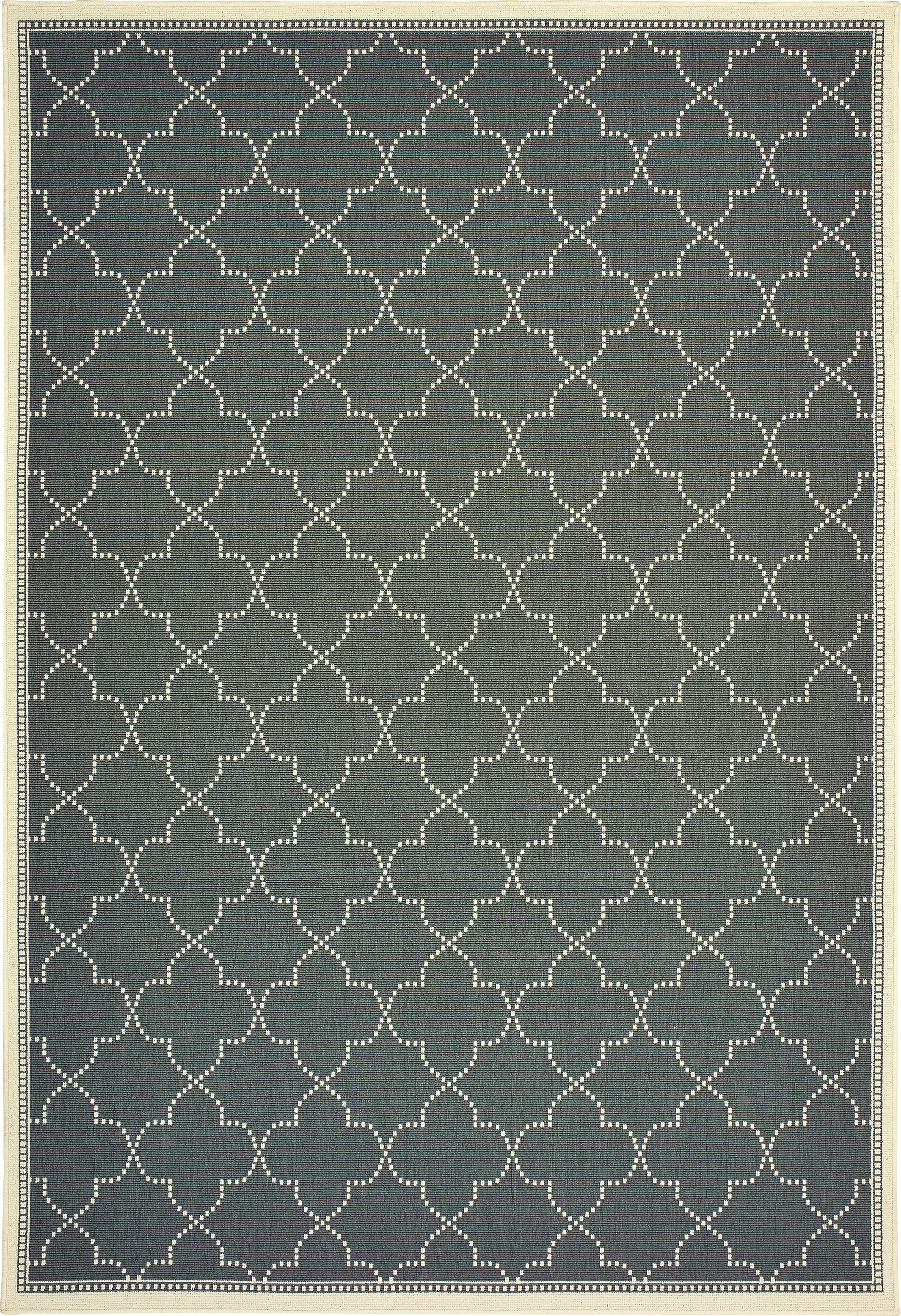 Maziah Gray 6'7 x 9'6 Indoor/Outdoor Rug