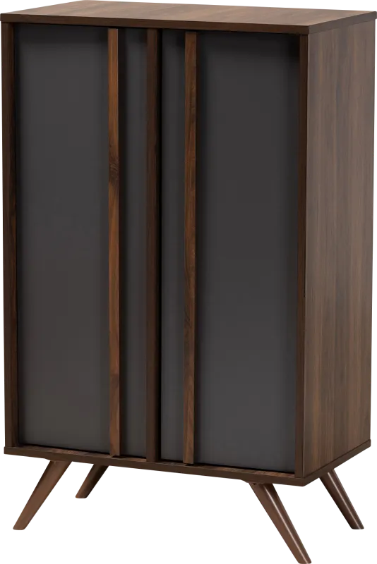 Linnis Mill Walnut Accent Cabinet