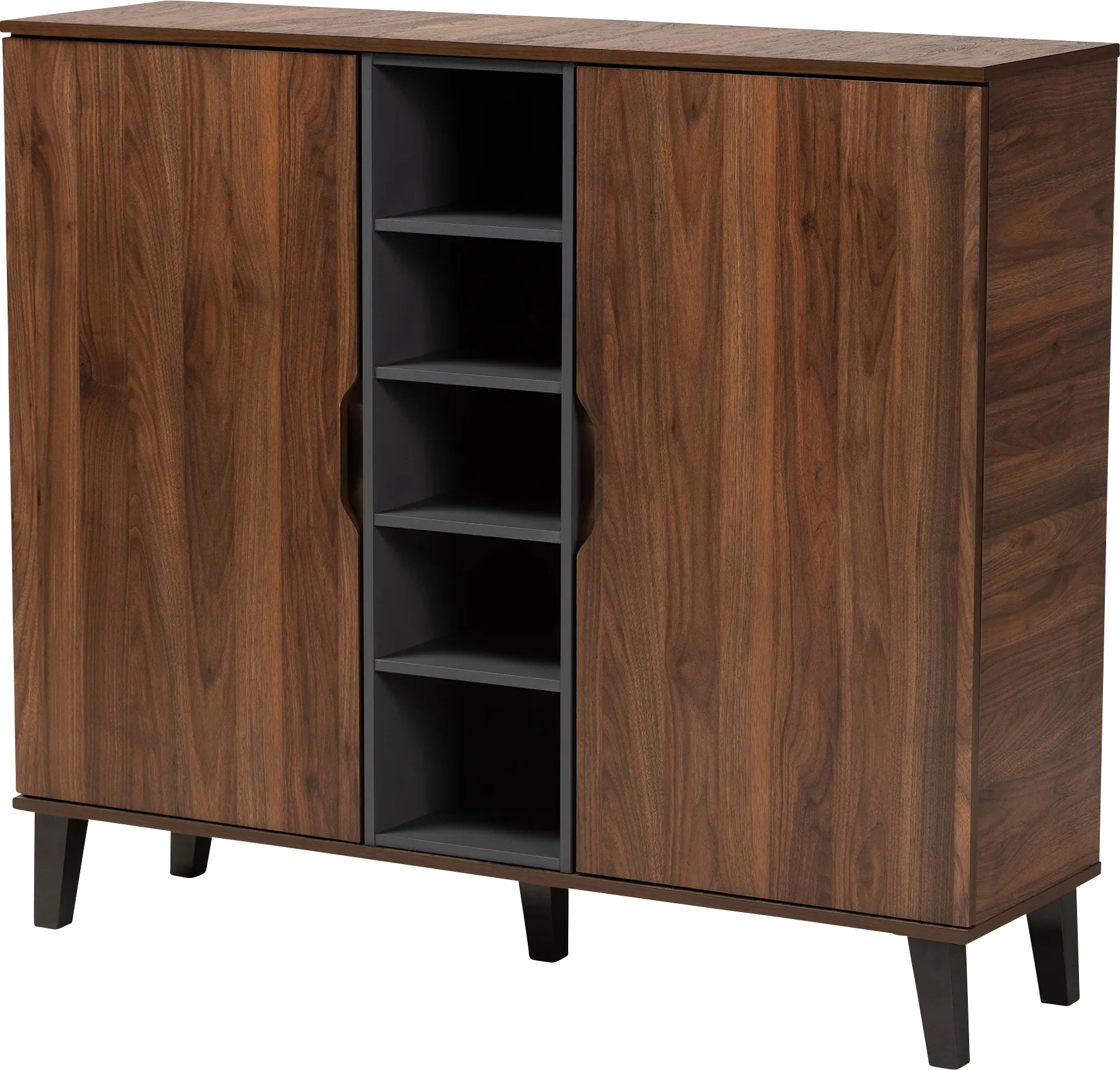 Telford Walnut Accent Cabinet - Thumbnail - Image 1