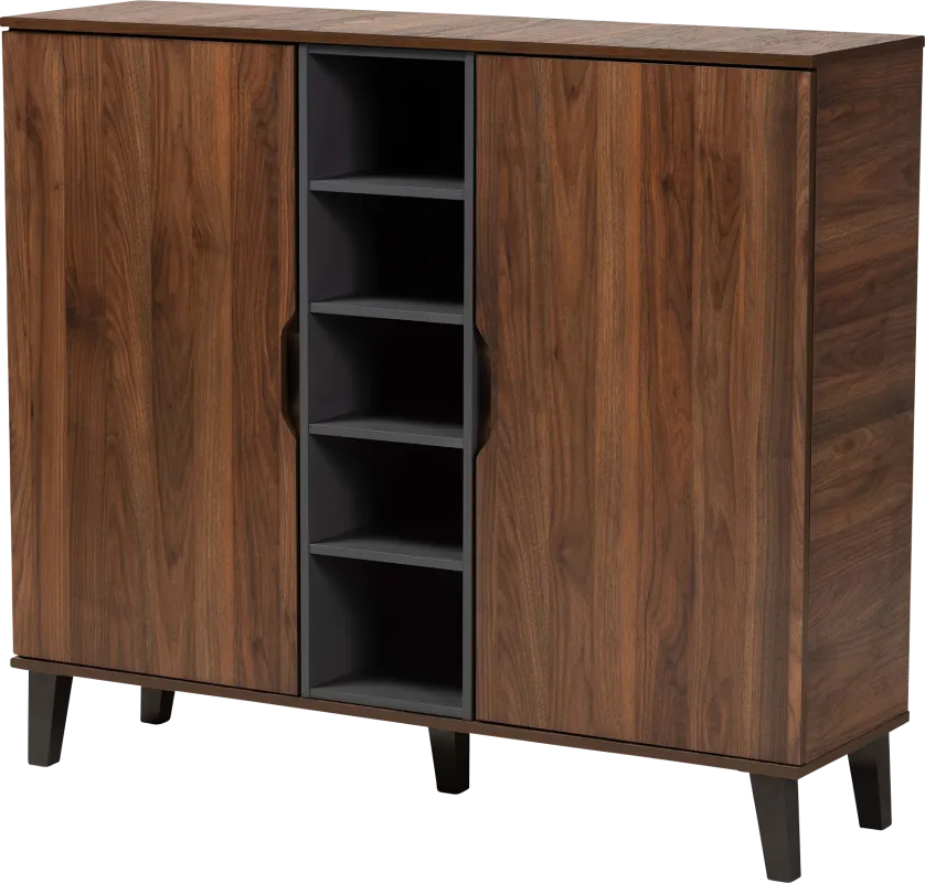 Telford Walnut Accent Cabinet