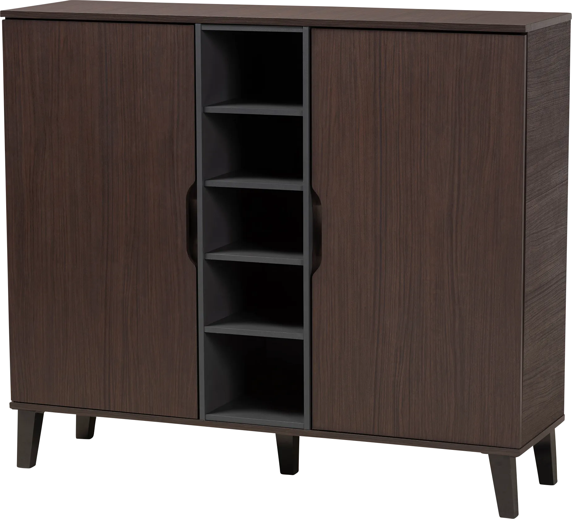 Telford Dark Brown Accent Cabinet - Image 1