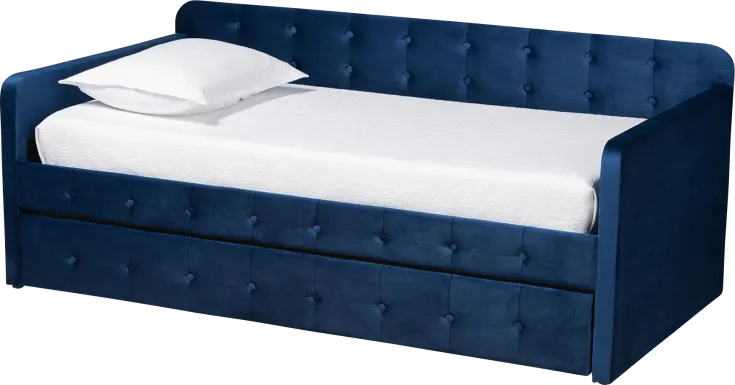 Kamrath Blue Twin Daybed with Trundle