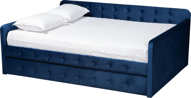 Kamrath Blue Full Daybed with Trundle