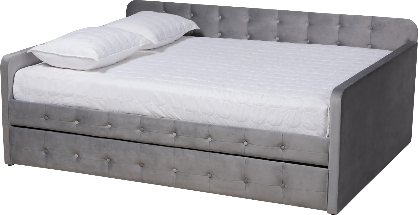 Kamrath Gray Queen Daybed with Trundle