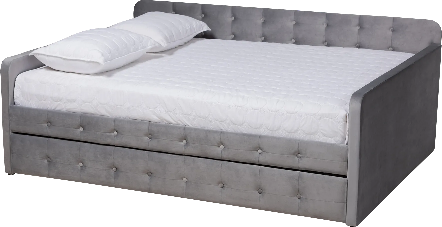Kamrath Gray Queen Daybed with Trundle - Image 1