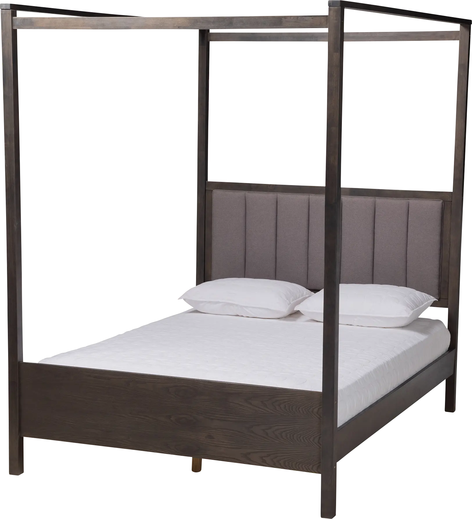 Lelane Gray King Canopy Bed