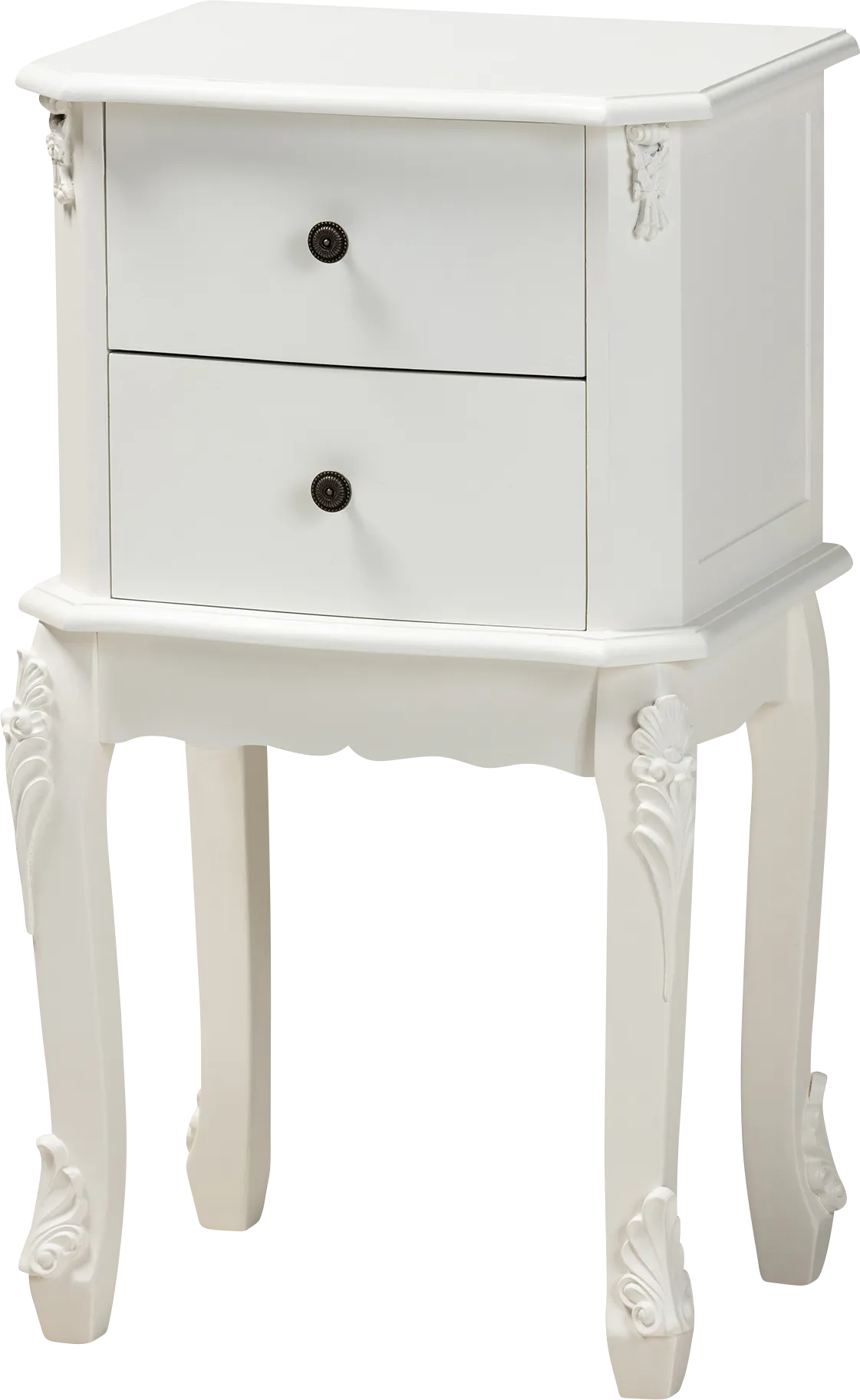 Cherabon White Nightstand - Image 1