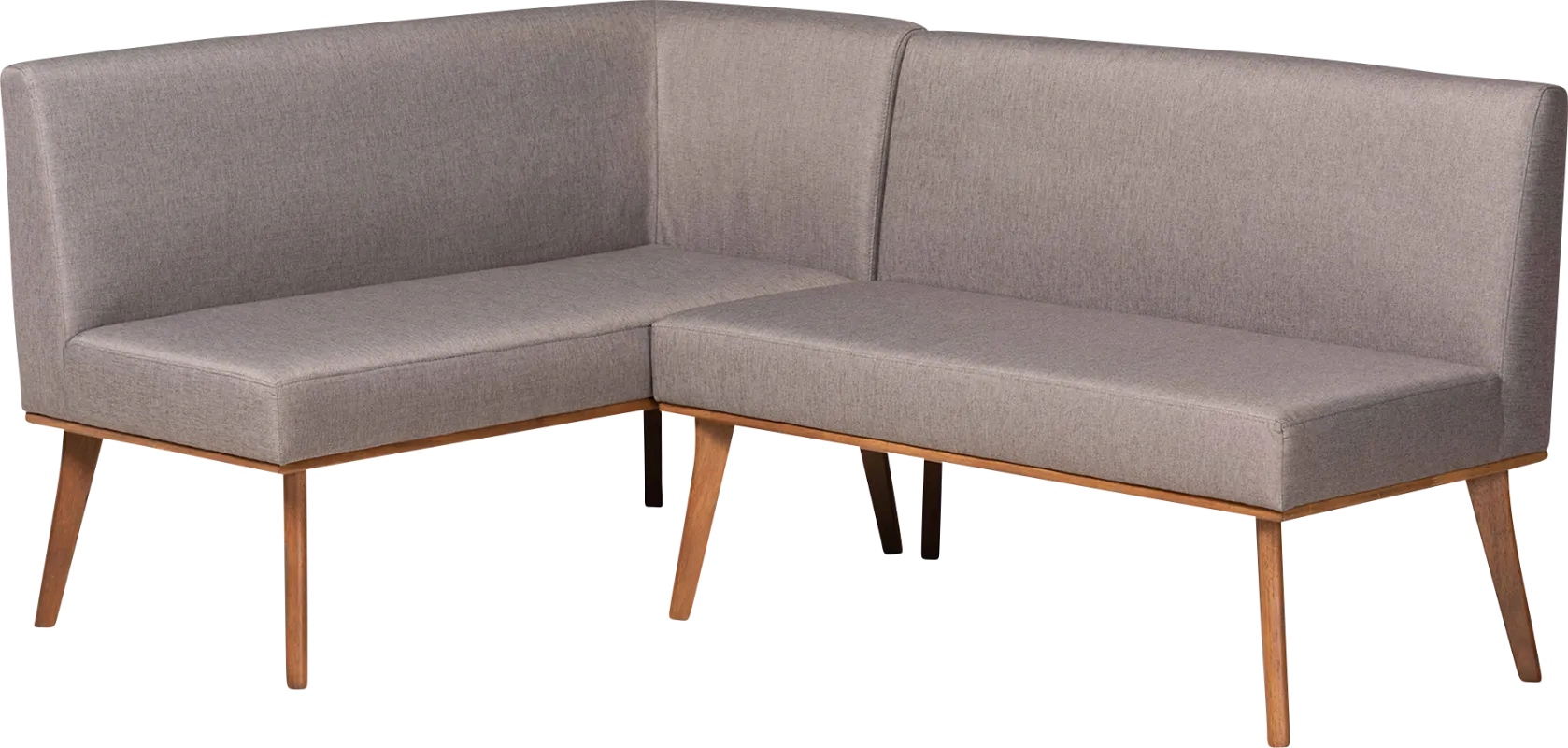 Bataan Gray 2 Pc Bench