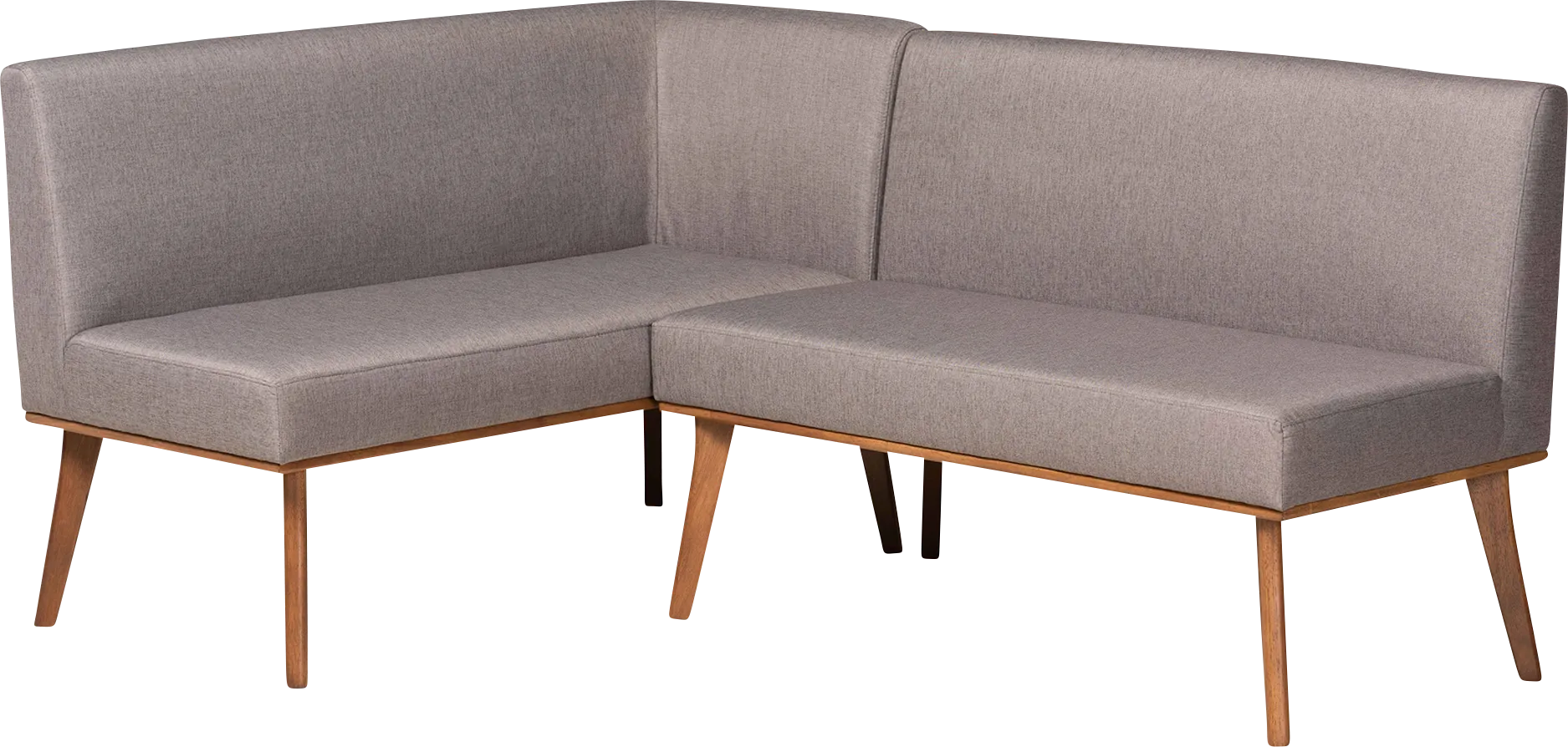 Bataan Gray 2 Pc Bench - Image 1