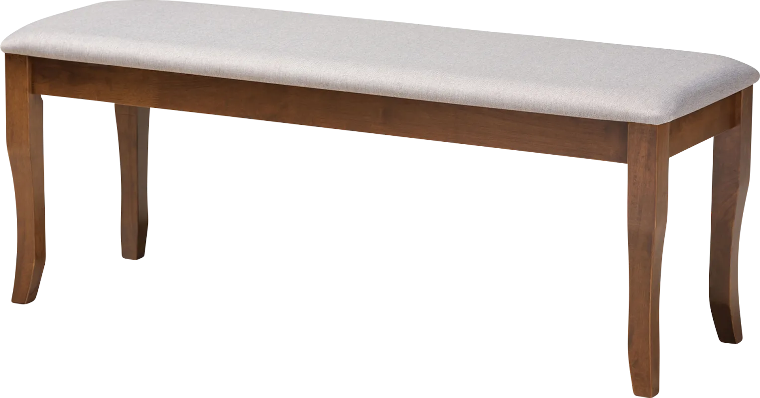 Kelland Walnut Bench