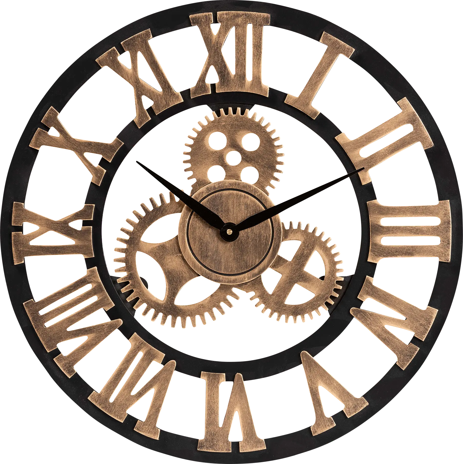 Oyer Black Wall Clock