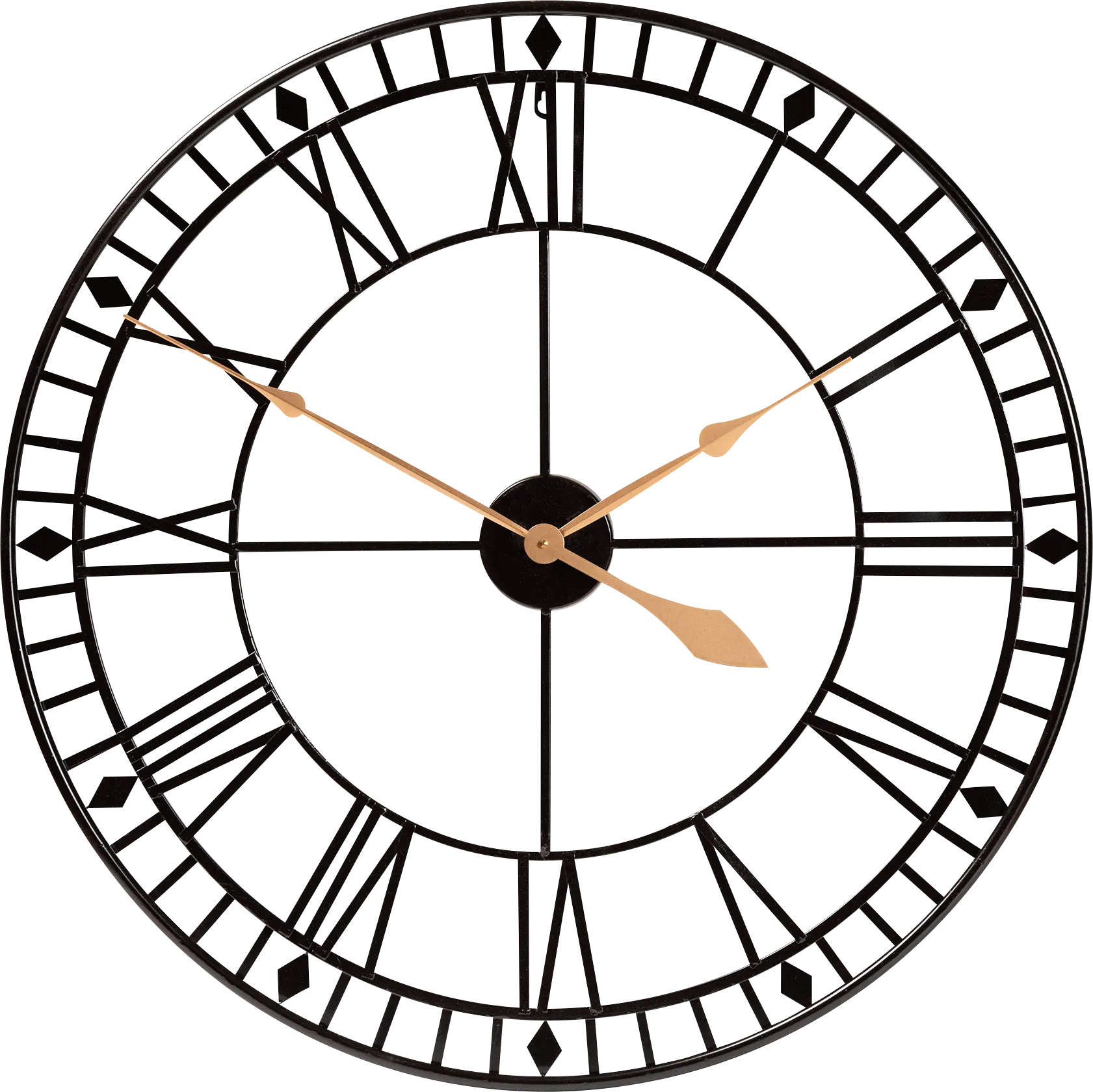 Nonie Gold Wall Clock