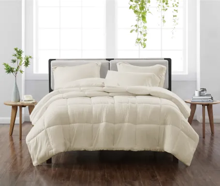 Kids Candy Colors Beige Full/Queen Comforter Set