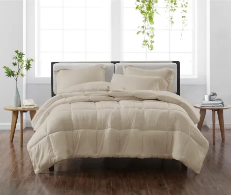 Kids Candy Colors Khaki Twin Comforter Set