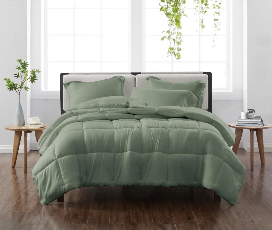 Kids Candy Colors Green Full/Queen Comforter Set