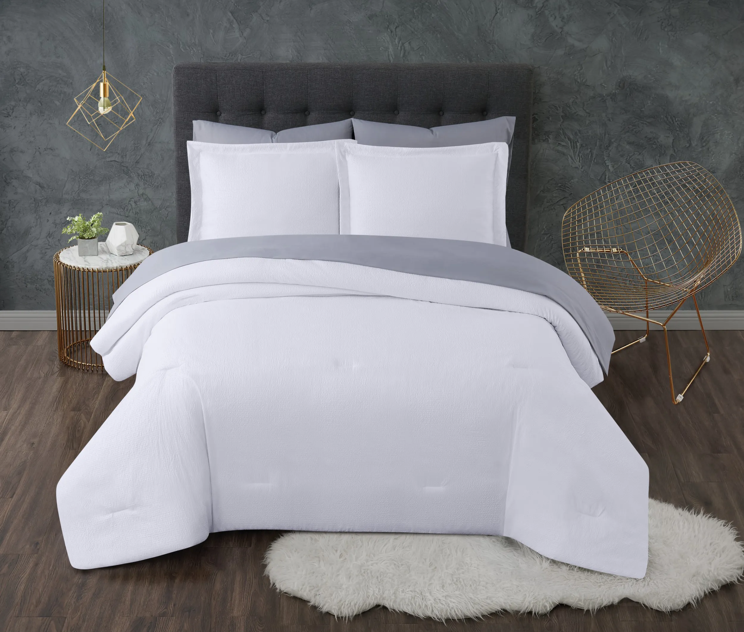Kids Pasty Fields White Twin Comforter Set - Thumbnail - Image 1