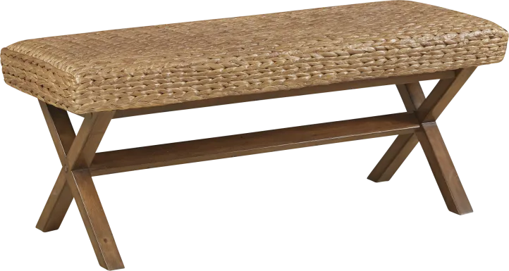 Ballyclarc Brown Accent Bench