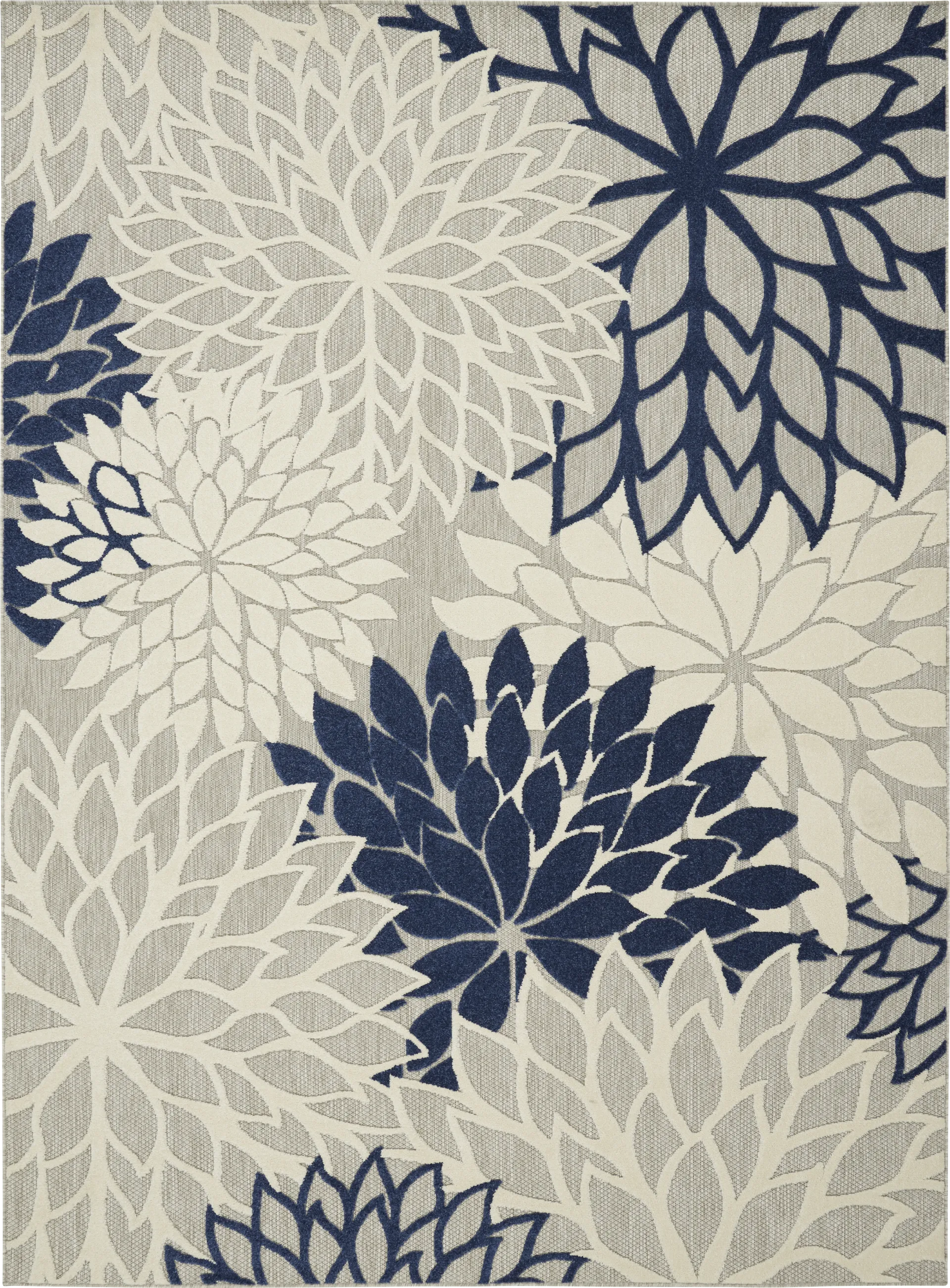 Audry Ivory 8' x 11' Indoor/Outdoor Rug - Image 1