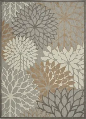Audry Natural 5' x 8' Indoor/Outdoor Rug