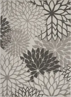 Audry Silver 5' x 8' Indoor/Outdoor Rug