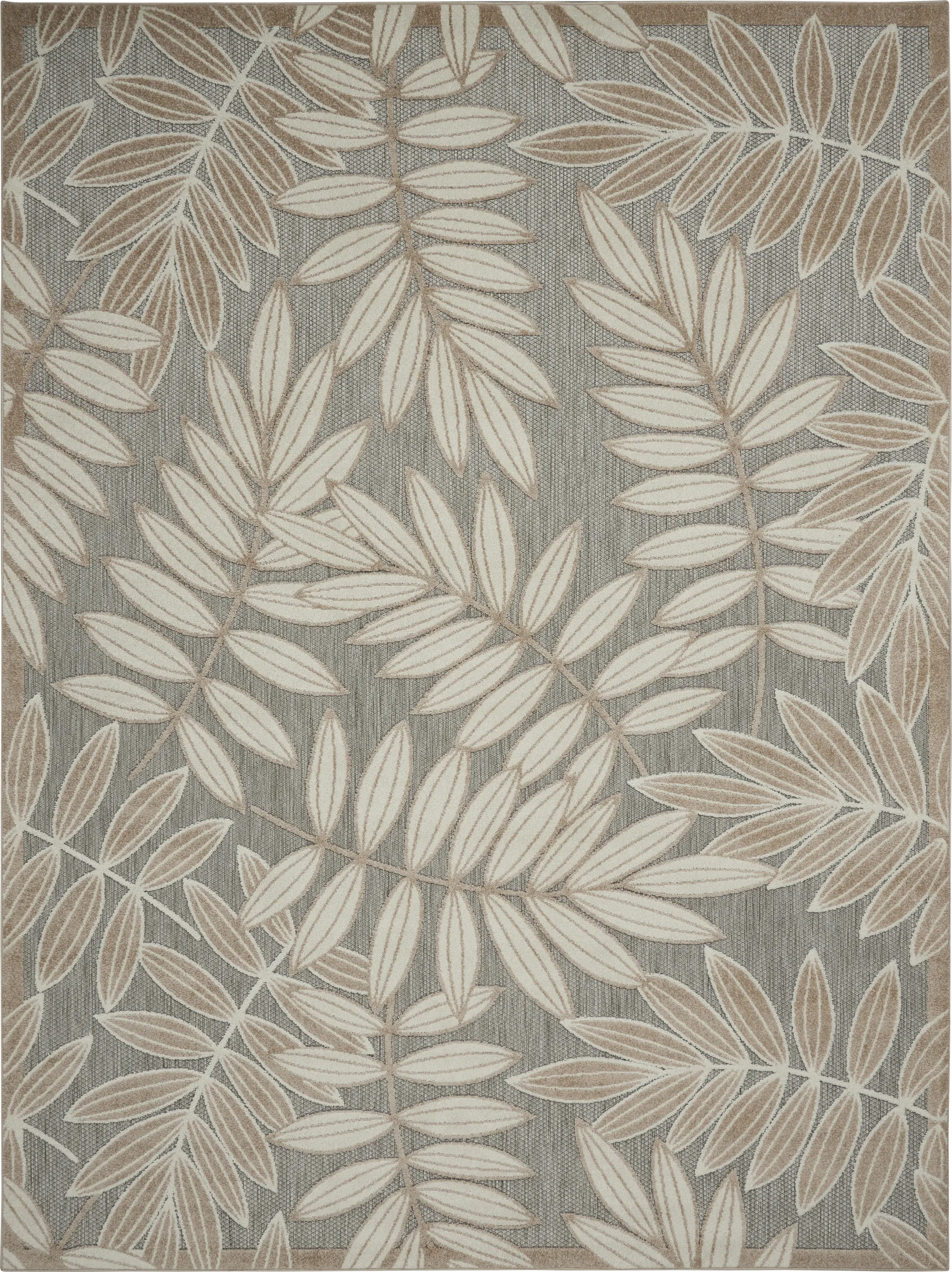 Krisiel Cream 8' x 11' Indoor/Outdoor Rug - Image 1