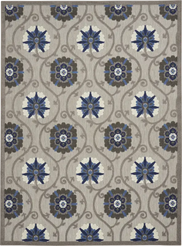 Faylen Gray 8' x 11' Indoor/Outdoor Rug