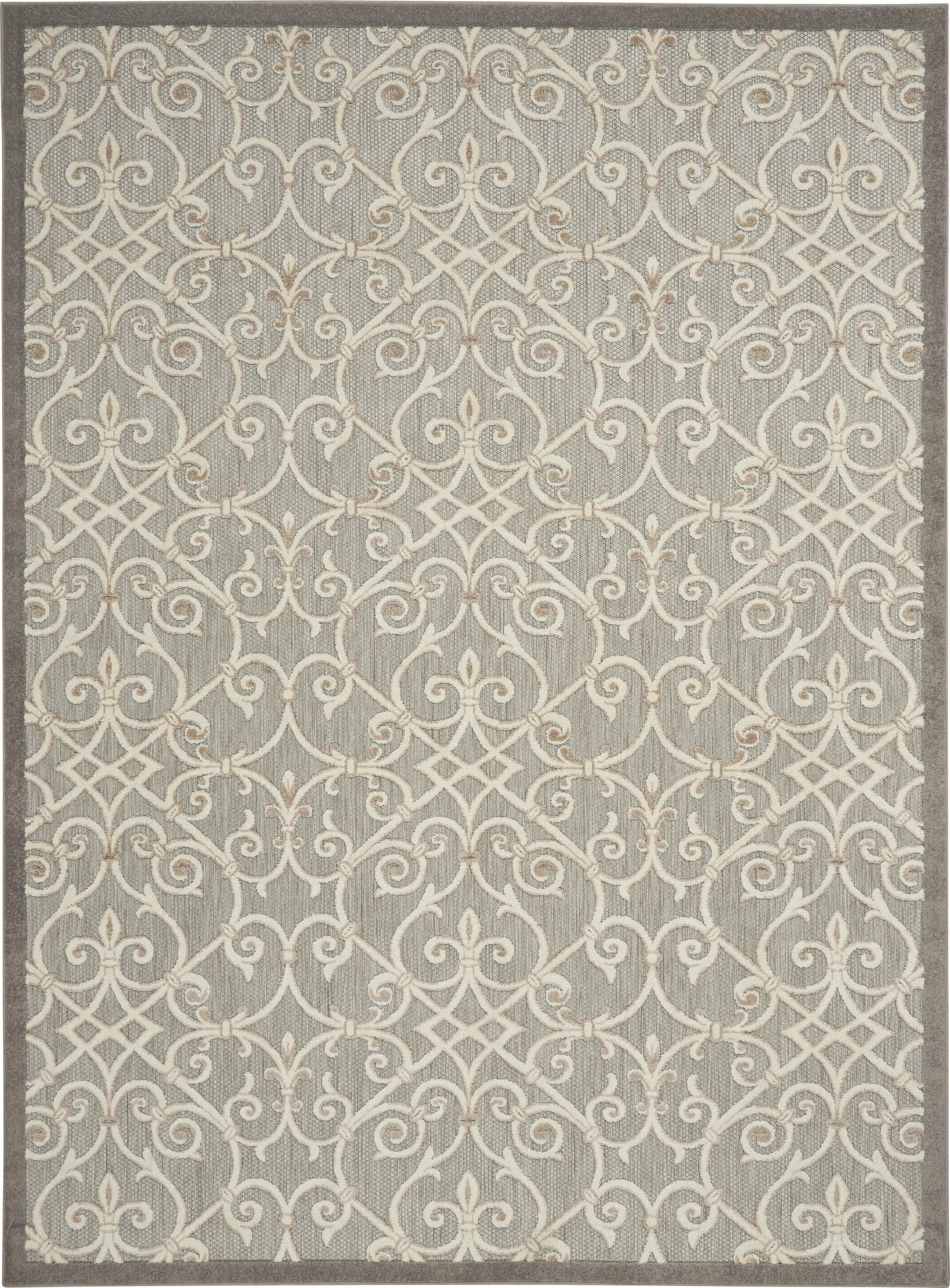 Drayce Natural 8' x 11' Indoor/Outdoor Rug