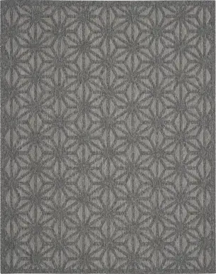 Clarene Dark Gray 8' x 10' Indoor/Outdoor Rug