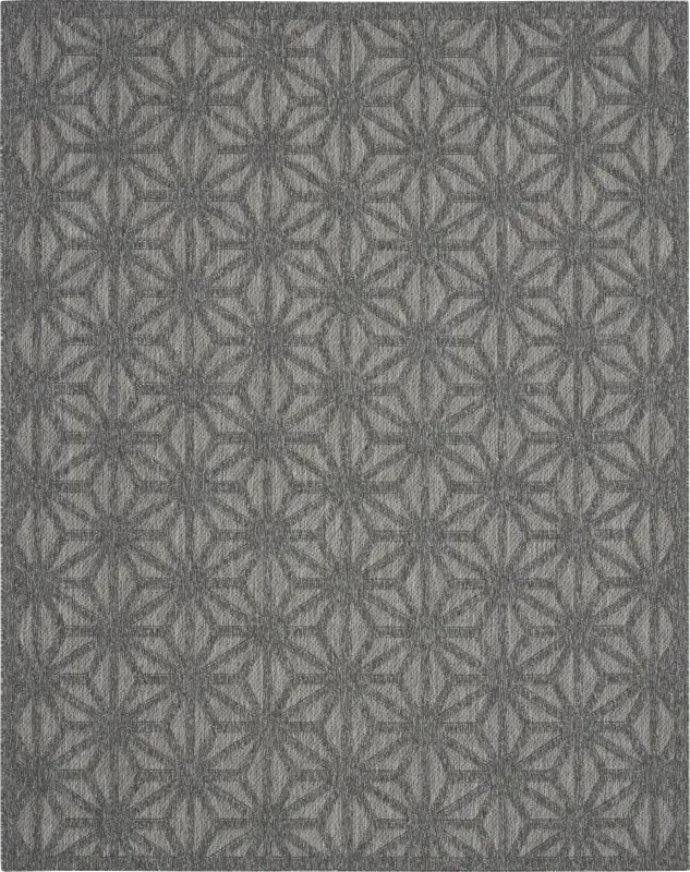 Clarene Dark Gray 8' x 10' Indoor/Outdoor Rug