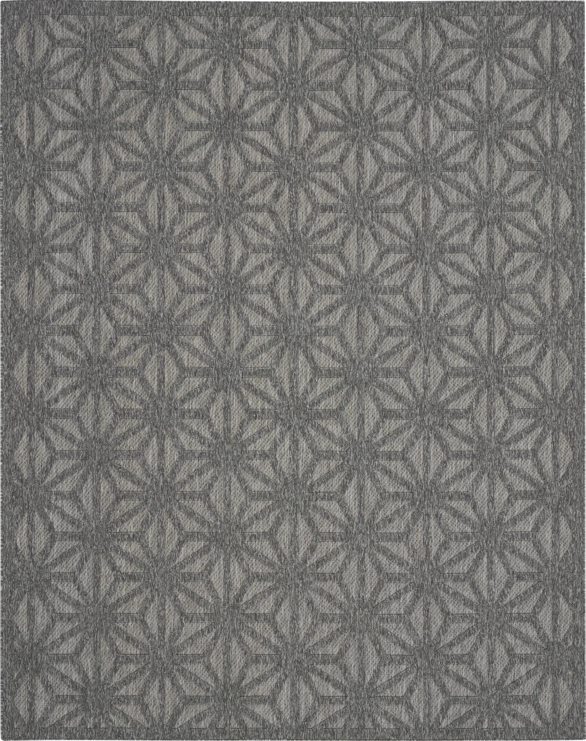 Clarene Dark Gray 8' x 10' Indoor/Outdoor Rug